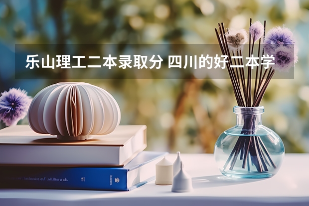 乐山理工二本录取分 四川的好二本学校