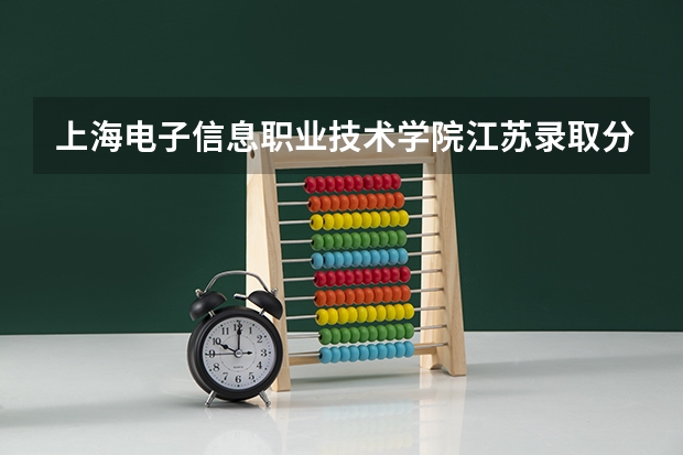 上海电子信息职业技术学院江苏录取分数线是多少 上海电子信息职业技术学院江苏招多少人