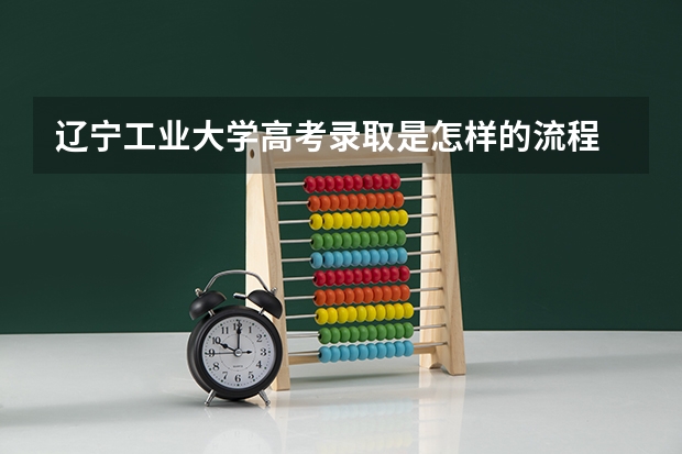 辽宁工业大学高考录取是怎样的流程