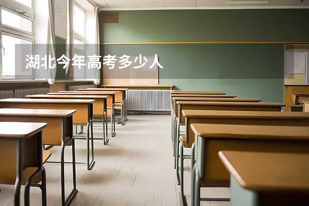 湖北今年高考多少人