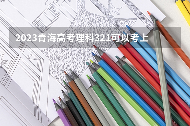 2023青海高考理科321可以考上什么大学