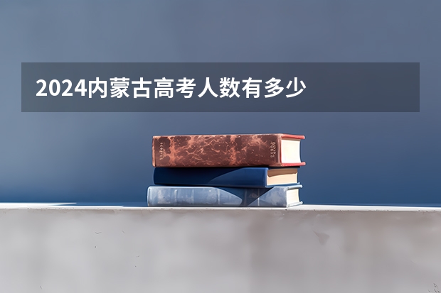 2024内蒙古高考人数有多少
