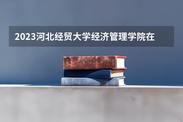 2023河北经贸大学经济管理学院在河北高考专业招生计划人数数量是多少