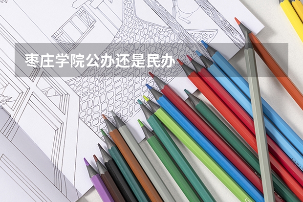 枣庄学院公办还是民办