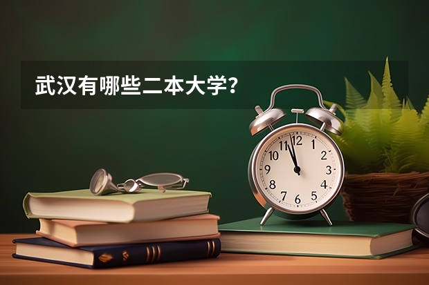 武汉有哪些二本大学？