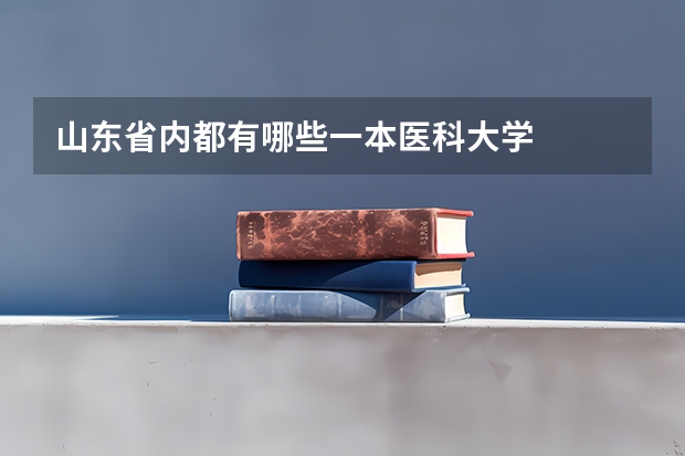 山东省内都有哪些一本医科大学