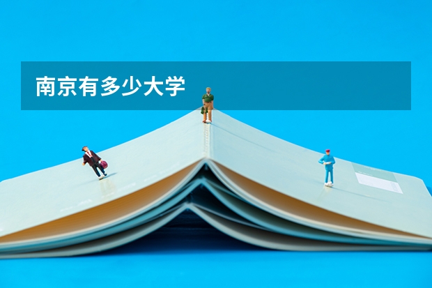 南京有多少大学