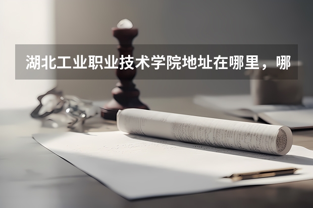 湖北工业职业技术学院地址在哪里，哪个城市，哪个区？