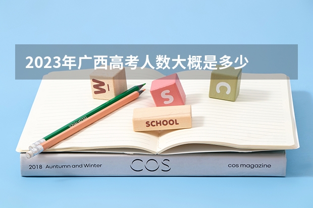 2023年广西高考人数大概是多少