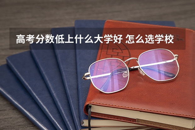 高考分数低上什么大学好 怎么选学校