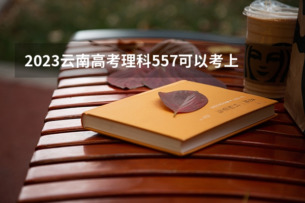 2023云南高考理科557可以考上什么大学
