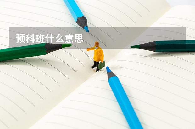 预科班什么意思