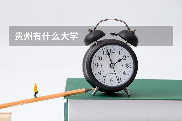 贵州有什么大学