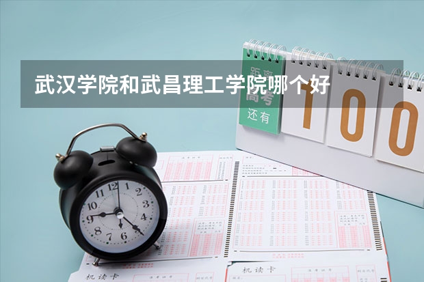 武汉学院和武昌理工学院哪个好