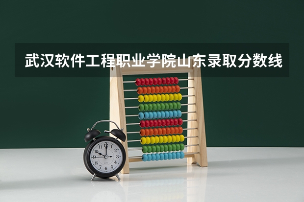 武汉软件工程职业学院山东录取分数线是多少 武汉软件工程职业学院山东招多少人