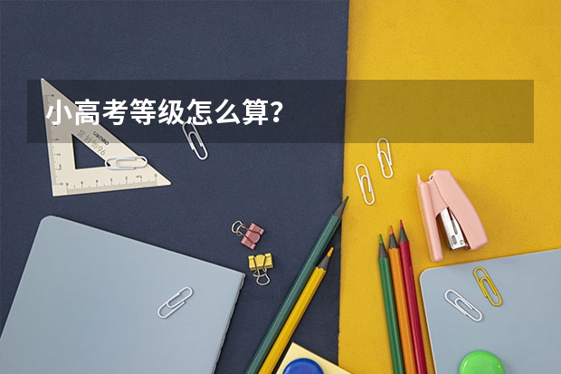 小高考等级怎么算？