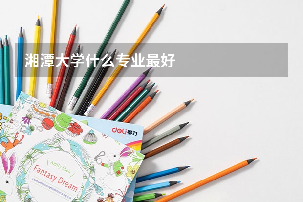 湘潭大学什么专业最好