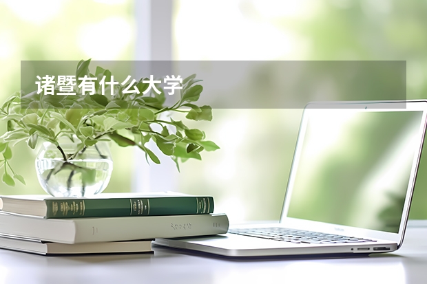 诸暨有什么大学