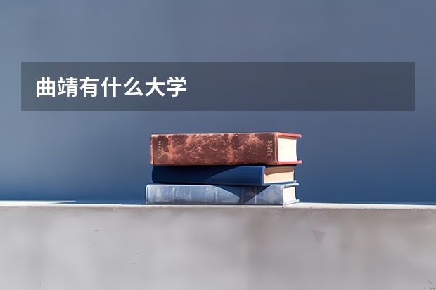 曲靖有什么大学