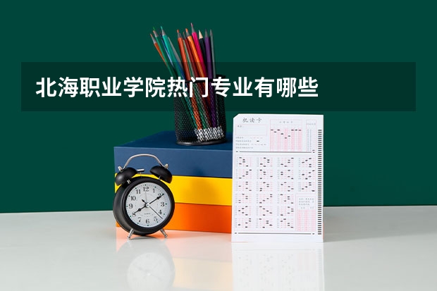 北海职业学院热门专业有哪些