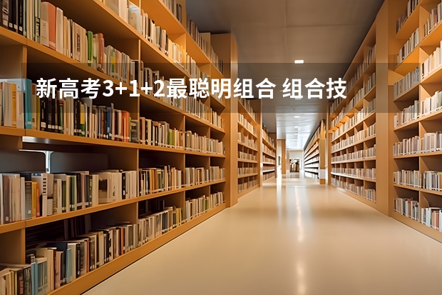 新高考3+1+2最聪明组合 组合技巧是什么