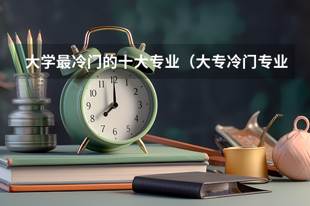 大学最冷门的十大专业（大专冷门专业排名前十名）