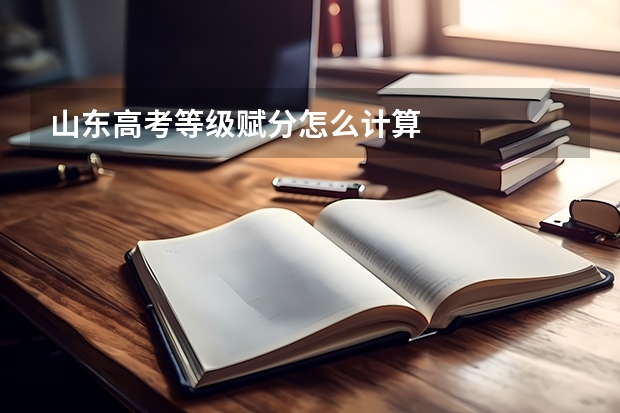 山东高考等级赋分怎么计算