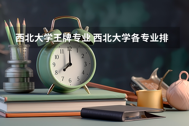 西北大学王牌专业 西北大学各专业排名