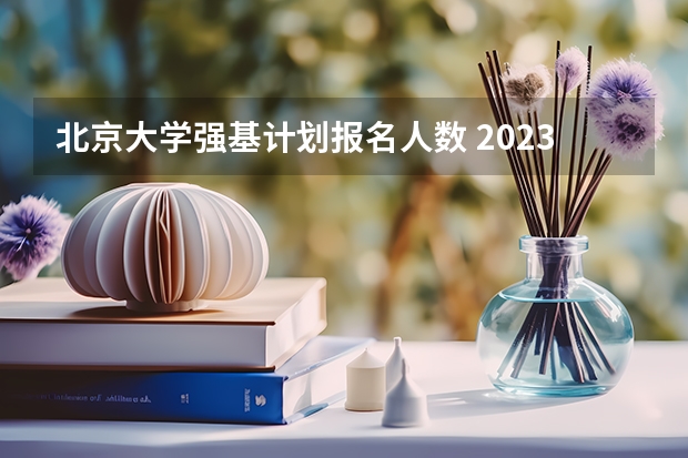 北京大学强基计划报名人数 2023年强基报名人数