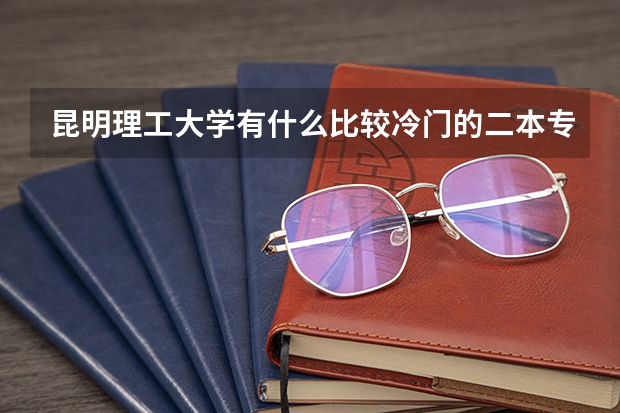 昆明理工大学有什么比较冷门的二本专业？