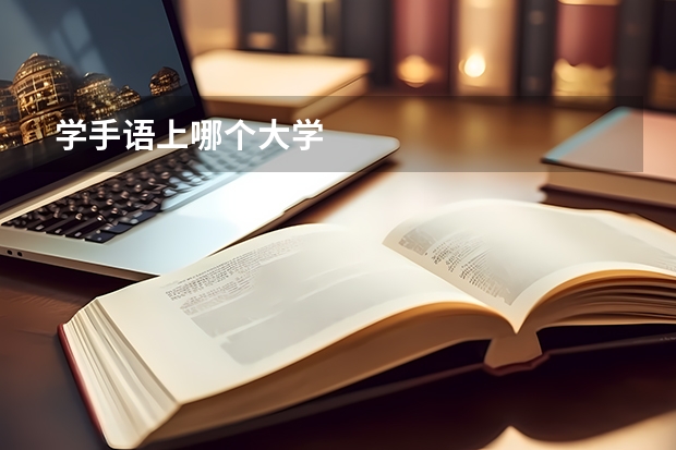 学手语上哪个大学