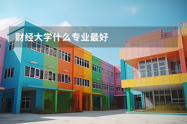 财经大学什么专业最好