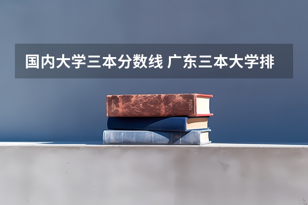 国内大学三本分数线 广东三本大学排名及分数线