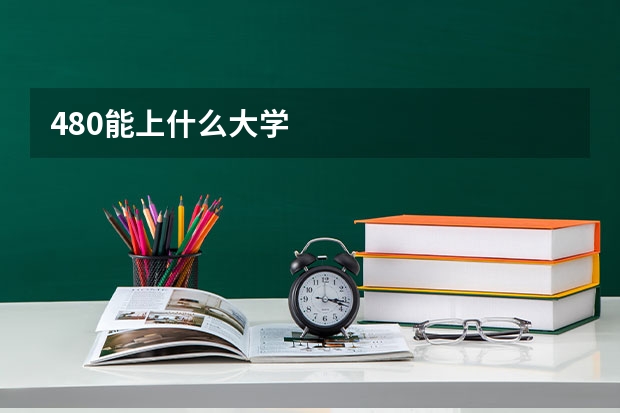 480能上什么大学