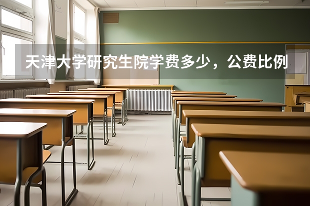天津大学研究生院学费多少，公费比例多少？