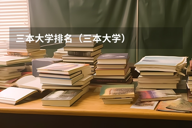 三本大学排名（三本大学）