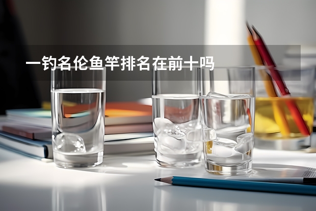 一钓名伦鱼竿排名在前十吗