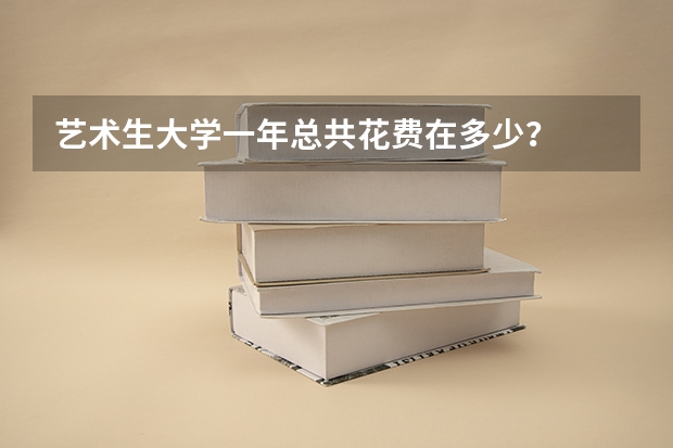 艺术生大学一年总共花费在多少？