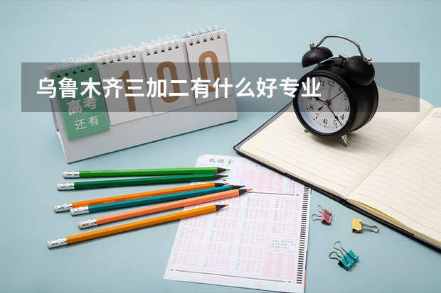 乌鲁木齐三加二有什么好专业