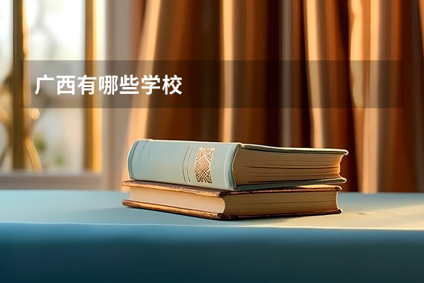 广西有哪些学校