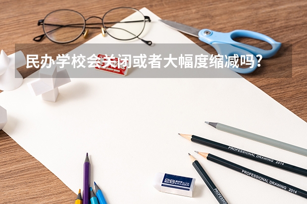 民办学校会关闭或者大幅度缩减吗?