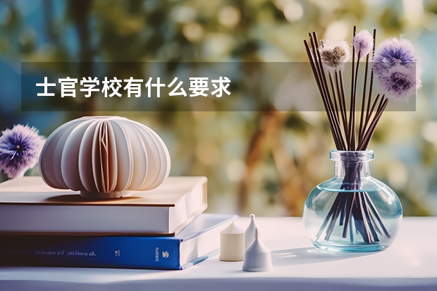 士官学校有什么要求