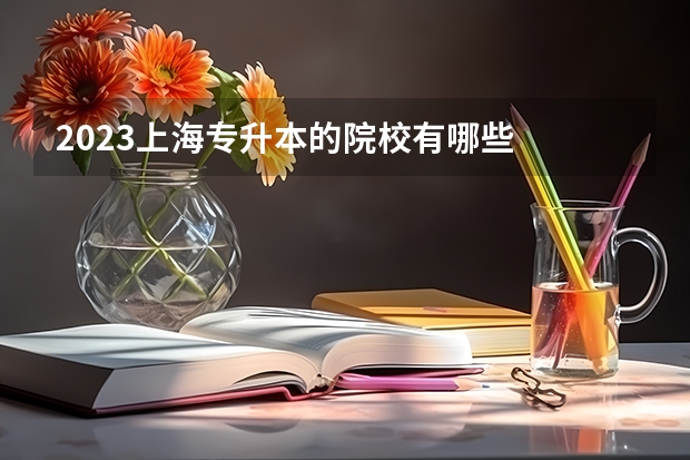 2023上海专升本的院校有哪些