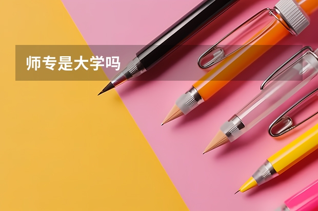 师专是大学吗