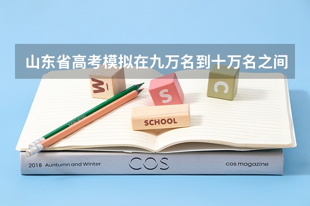 山东省高考模拟在九万名到十万名之间，能考什么学校？
