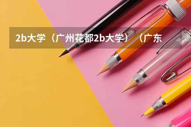 2b大学（广州花都2b大学）（广东美术本科大学排名）