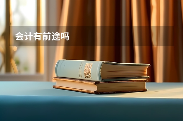 会计有前途吗