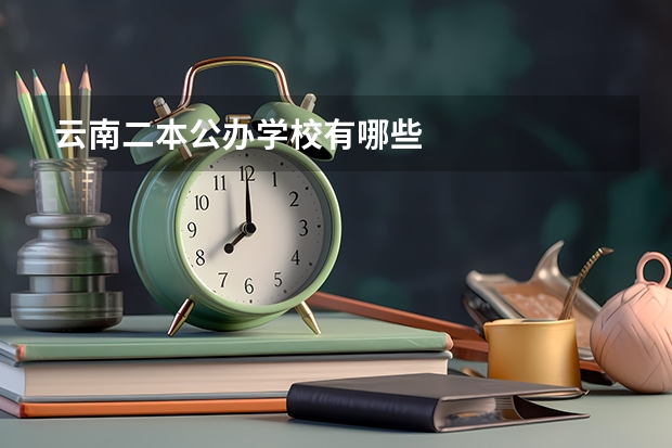 云南二本公办学校有哪些