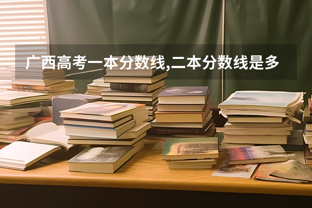 广西高考一本分数线,二本分数线是多少