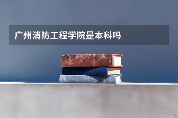 广州消防工程学院是本科吗